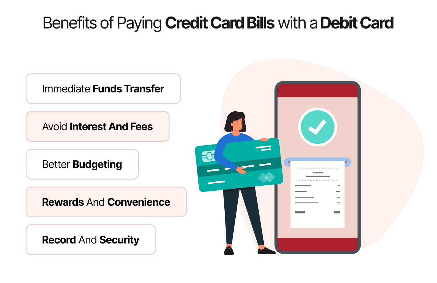 Benefits of Paying Credit Card Bills with a Debit Card